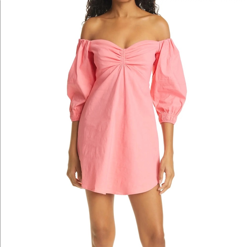 Pink cocktail dress, size 2 - Picture 1 of 5